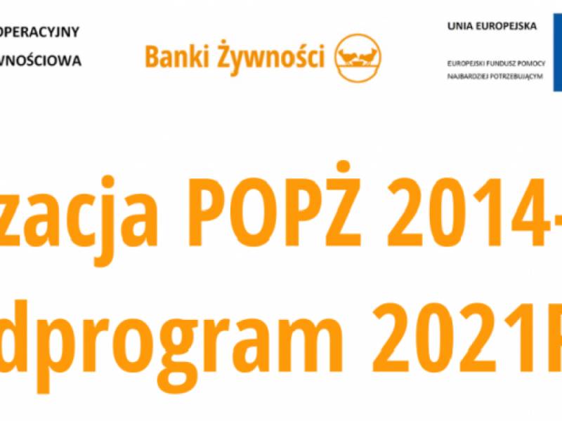 Zdjęcie: POPŻ 2014-2020 PP 2021 Plus – efekty